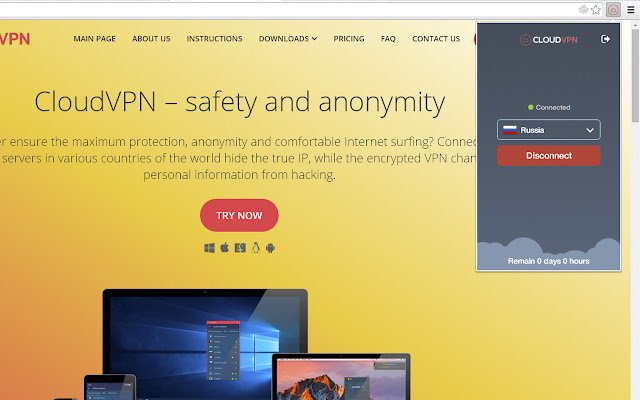 Layanan vpn proksi Cloud VPN dari toko web Chrome untuk dijalankan dengan OffiDocs Chromium online