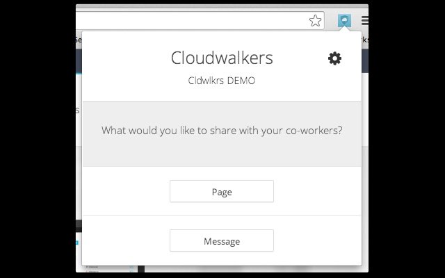 Cloudwalker dari toko web Chrome akan dijalankan dengan OffiDocs Chromium online
