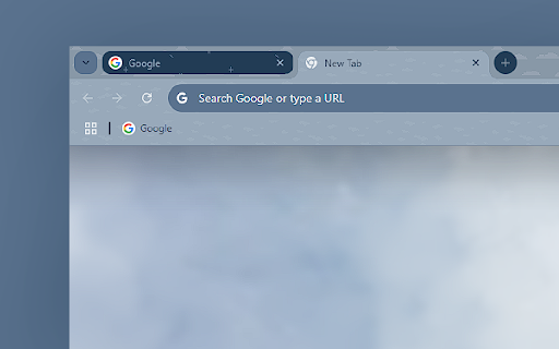 Cloudy Blues  from Chrome web store to be run with OffiDocs Chromium online