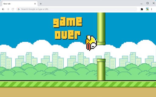 Clumsy Bird  from Chrome web store to be run with OffiDocs Chromium online