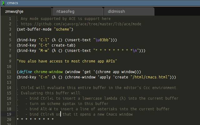 cmacs aus dem Chrome Web Store zur Ausführung mit OffiDocs Chromium online