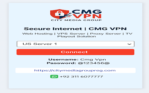 CMG VPN from Chrome web store to be run with OffiDocs Chromium online CMG VPN from Chrome web store to be run with OffiDocs Chromium online
