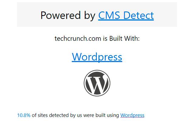 CMS Detect ¿Qué CMS está usando ese sitio? de Chrome web store para ejecutarse con OffiDocs Chromium en línea