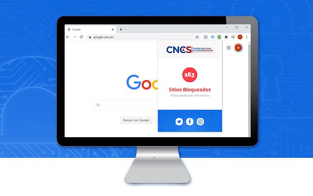 Ang CNCS Anti Phishing mula sa Chrome web store ay tatakbo sa OffiDocs Chromium online
