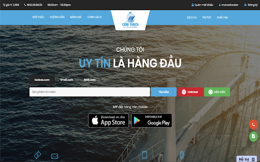 Công Cụ Đặt Hàng Cẩm Thạch Logistics  from Chrome web store to be run with OffiDocs Chromium online
