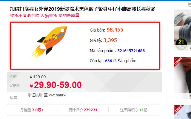 Công cụ đặt hàng Nguonhangchina.vn de Chrome web store para ejecutarse con OffiDocs Chromium en línea