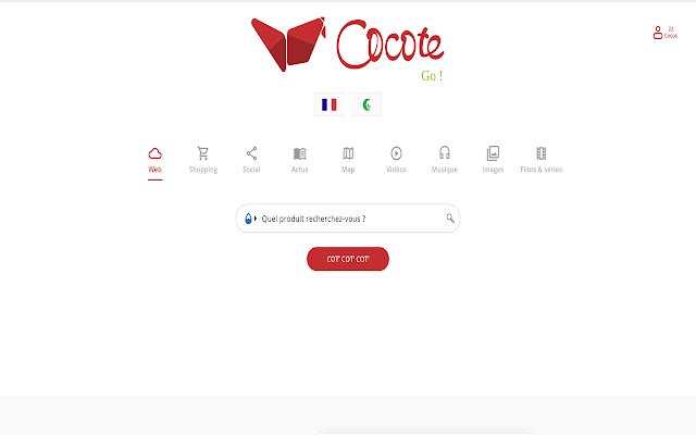 Cocote GO!  from Chrome web store to be run with OffiDocs Chromium online