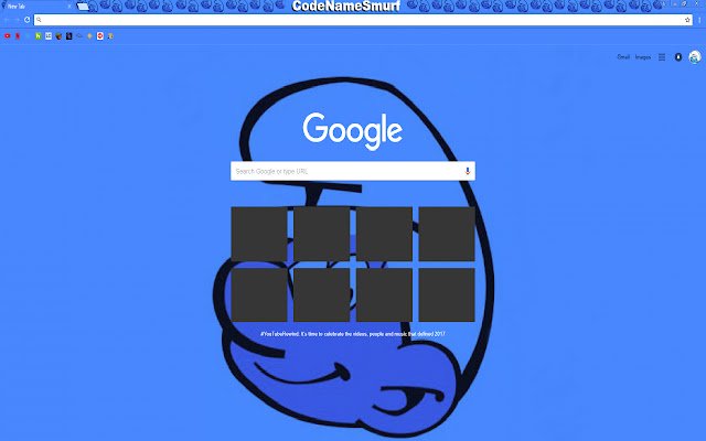 يتم تشغيل CodeNameSmurf Theme من متجر Chrome الإلكتروني مع OffiDocs Chromium عبر الإنترنت