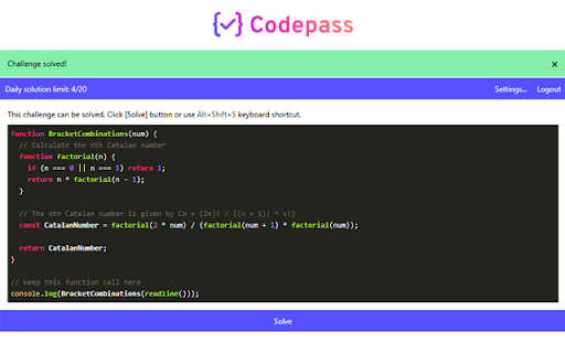 Codepass  from Chrome web store to be run with OffiDocs Chromium online