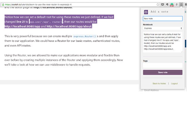 Coder Notes  from Chrome web store to be run with OffiDocs Chromium online