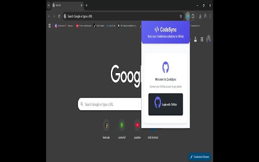 CodeSync  from Chrome web store to be run with OffiDocs Chromium online