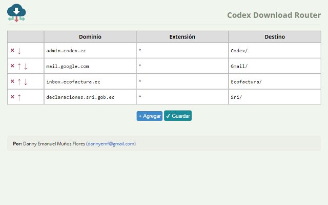 Codex Download Router  from Chrome web store to be run with OffiDocs Chromium online