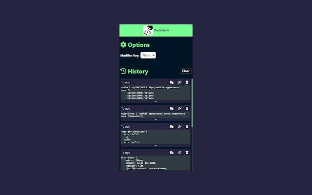 CodeYoink  from Chrome web store to be run with OffiDocs Chromium online