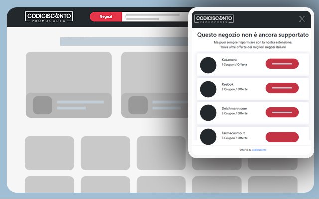 CODICISCONTO  from Chrome web store to be run with OffiDocs Chromium online