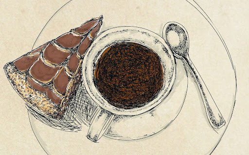 Coffee Theme  from Chrome web store to be run with OffiDocs Chromium online