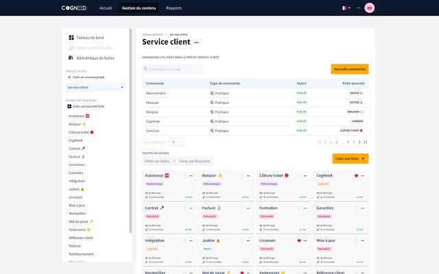 Cogneed AI Assistant  from Chrome web store to be run with OffiDocs Chromium online