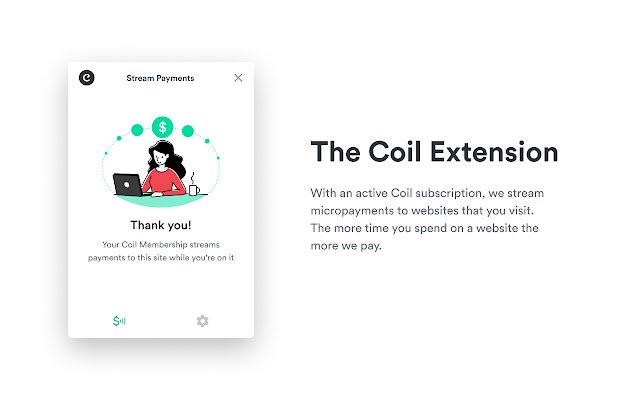 Coil  from Chrome web store to be run with OffiDocs Chromium online