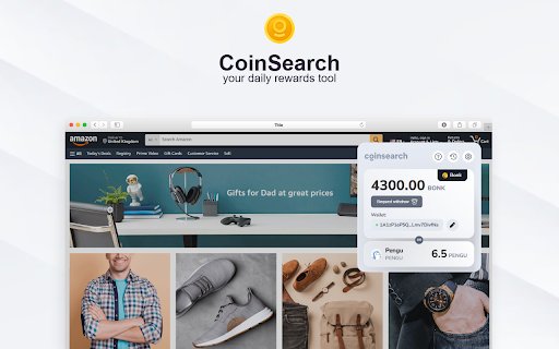 Coin Search your daily rewards tool  from Chrome web store to be run with OffiDocs Chromium online