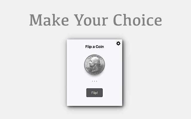 Coin Toss  from Chrome web store to be run with OffiDocs Chromium online