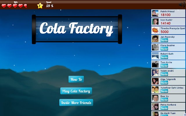 Cola Factory  from Chrome web store to be run with OffiDocs Chromium online