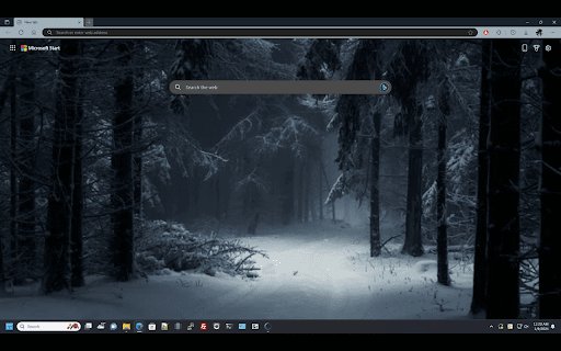 Cold Dark Night  from Chrome web store to be run with OffiDocs Chromium online
