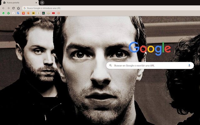 Coldplay Theme  from Chrome web store to be run with OffiDocs Chromium online