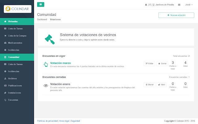 Aplicativo Colindar da Chrome Web Store para ser executado com OffiDocs Chromium online