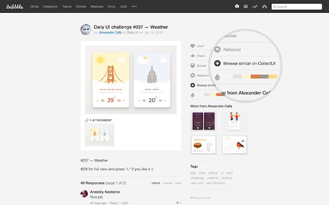 Collect UI Collectors Extension  from Chrome web store to be run with OffiDocs Chromium online
