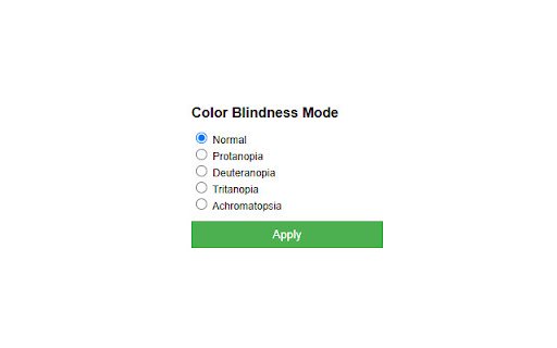 Color Blindness Pal  from Chrome web store to be run with OffiDocs Chromium online