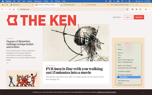 Color Code Extractor from Chrome web store to be run with OffiDocs Chromium online Color Code Extractor from Chrome web store to be run with OffiDocs Chromium online