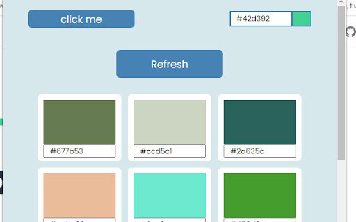 Color Css  from Chrome web store to be run with OffiDocs Chromium online