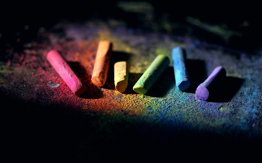 Colored chalk  from Chrome web store to be run with OffiDocs Chromium online
