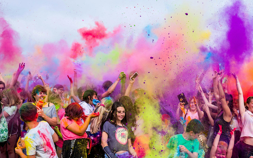 Color Festival Explosion  from Chrome web store to be run with OffiDocs Chromium online