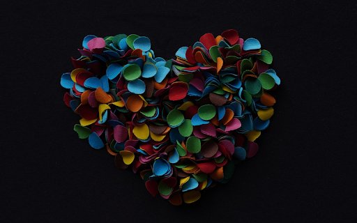 Colorful grafted hearts  from Chrome web store to be run with OffiDocs Chromium online