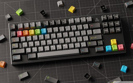 Colorful Mechanical Keyboard  from Chrome web store to be run with OffiDocs Chromium online
