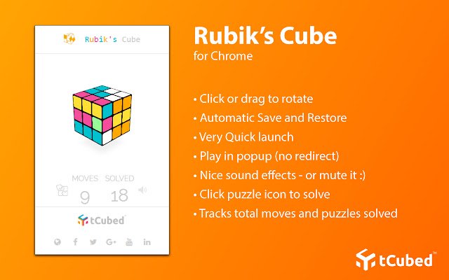 El colorido cubo de Rubik de la tienda web de Chrome se ejecutará con OffiDocs Chromium en línea
