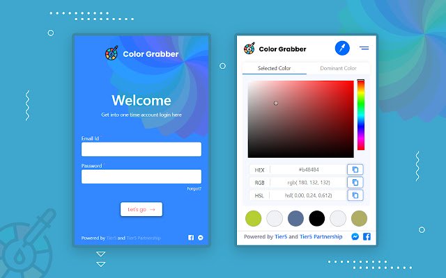 OffiDocs Chromium 온라인과 함께 실행되는 Chrome 웹 스토어의 Color Grabber