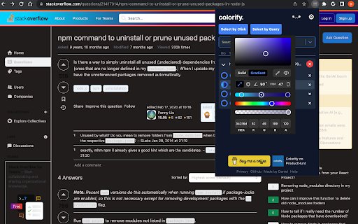 Colorify  from Chrome web store to be run with OffiDocs Chromium online