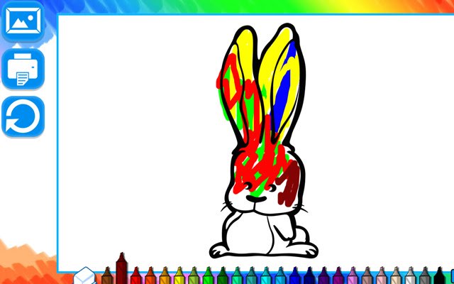 Coloring Books Animals Game  from Chrome web store to be run with OffiDocs Chromium online