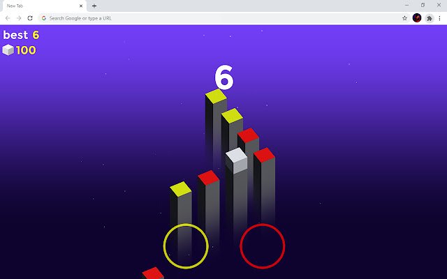 Color Parkour Path Game dal negozio web di Chrome da eseguire con OffiDocs Chromium online