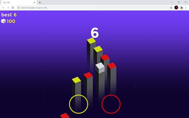 لعبة Color Parkour Path من متجر Chrome الإلكتروني ليتم تشغيلها باستخدام OffiDocs Chromium عبر الإنترنت