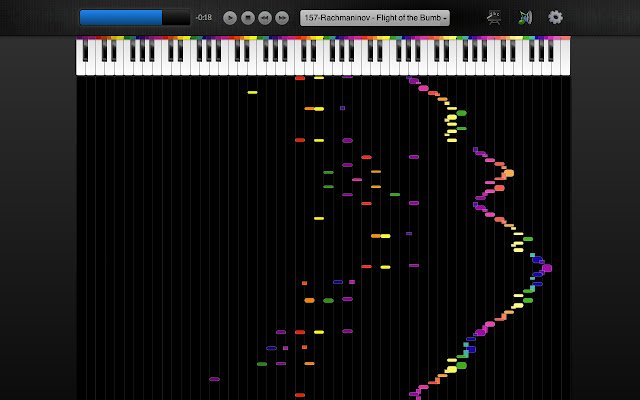 Piano couleur ! de la boutique en ligne Chrome à exécuter avec OffiDocs Chromium en ligne