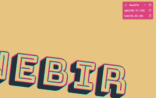 Color Pikcer  from Chrome web store to be run with OffiDocs Chromium online