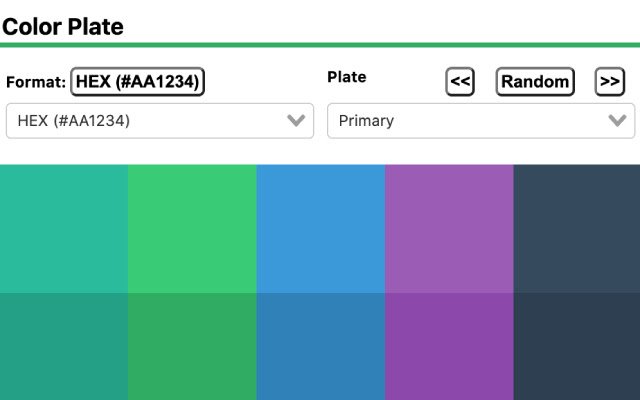 Color Plate Picker  from Chrome web store to be run with OffiDocs Chromium online