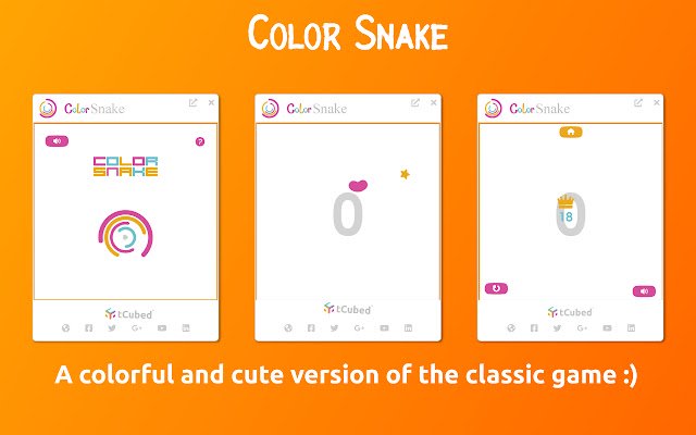 Color Snake  from Chrome web store to be run with OffiDocs Chromium online
