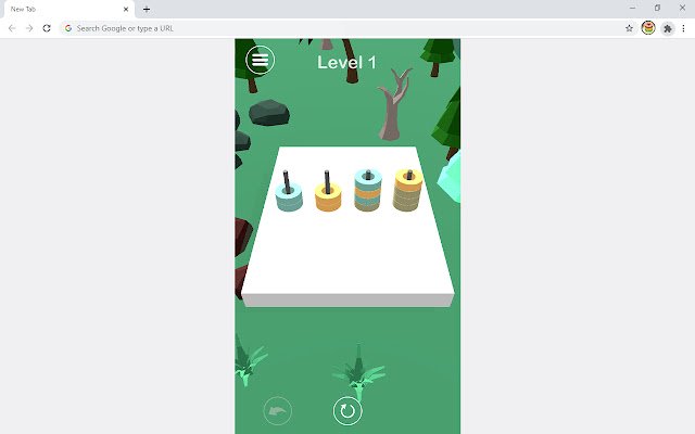 משחק מיון תלת מימד בצבע מחנות האינטרנט של Chrome שיופעל עם OffiDocs Chromium באינטרנט