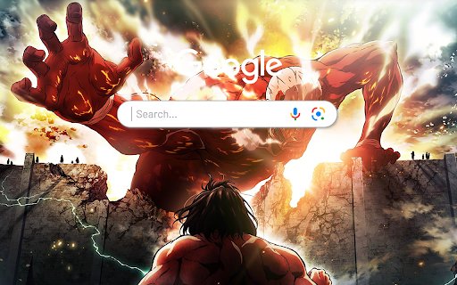 Colossal Titan Attack Titan Attack on Titan Anime Theme  from Chrome web store to be run with OffiDocs Chromium online