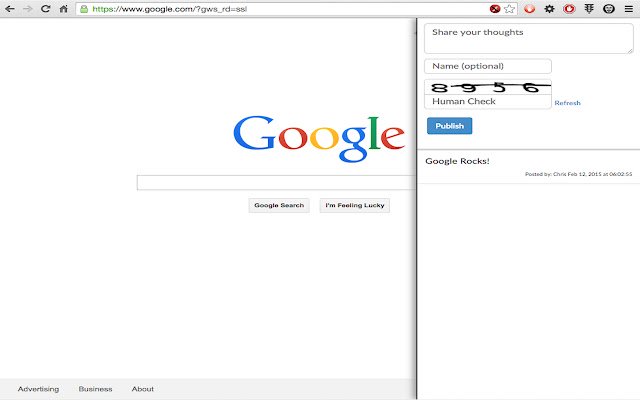 Comanon aus dem Chrome-Webstore soll mit OffiDocs Chromium online ausgeführt werden