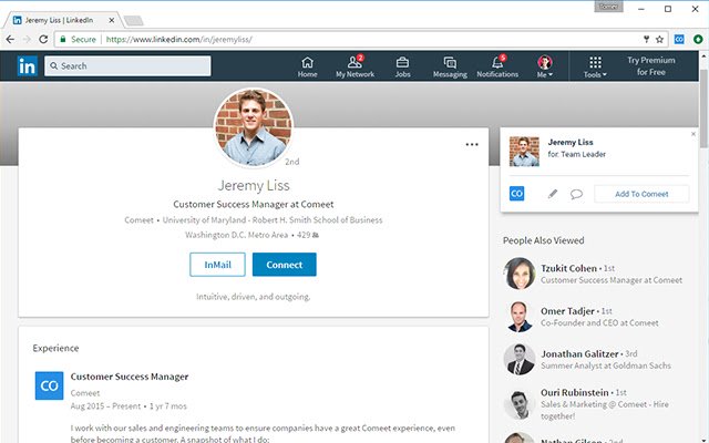 Comeet Sourcing for Chrome from Chrome web store to be run with OffiDocs Chromium online Comeet Sourcing for Chrome from Chrome web store to be run with OffiDocs Chromium online