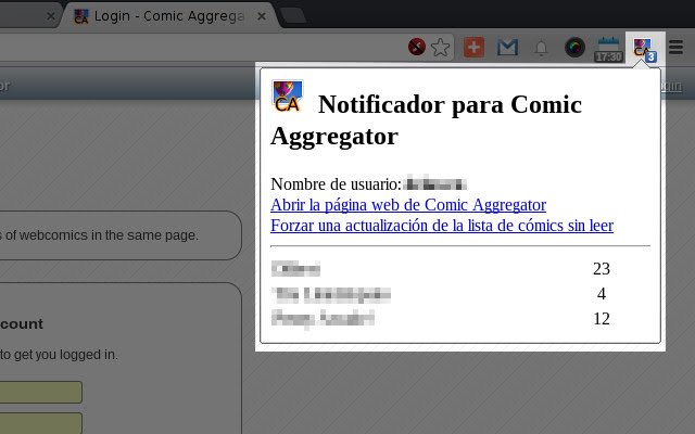 Comic Aggregator Notifier  from Chrome web store to be run with OffiDocs Chromium online